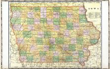 Iowa Map, Linn County 1907